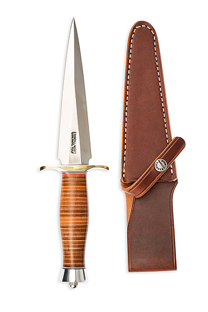The Randall Made Knives Arkansas Toothpick  13-6 Knife shown opened and closed.